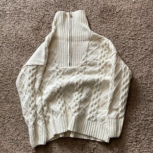 Cute half zip sweater